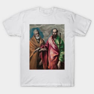 Saint Peter and Saint Paul by El Greco T-Shirt